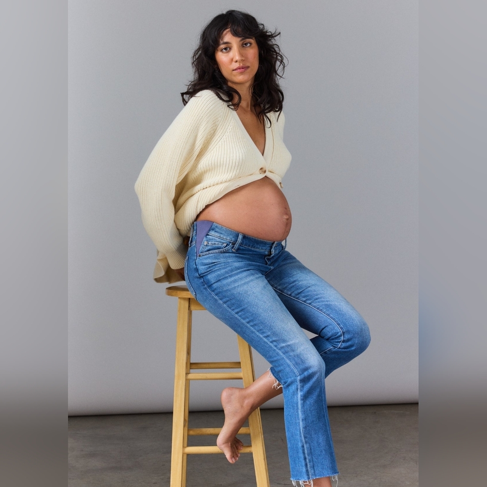 Hatch the Maternity Crop Jean, 27